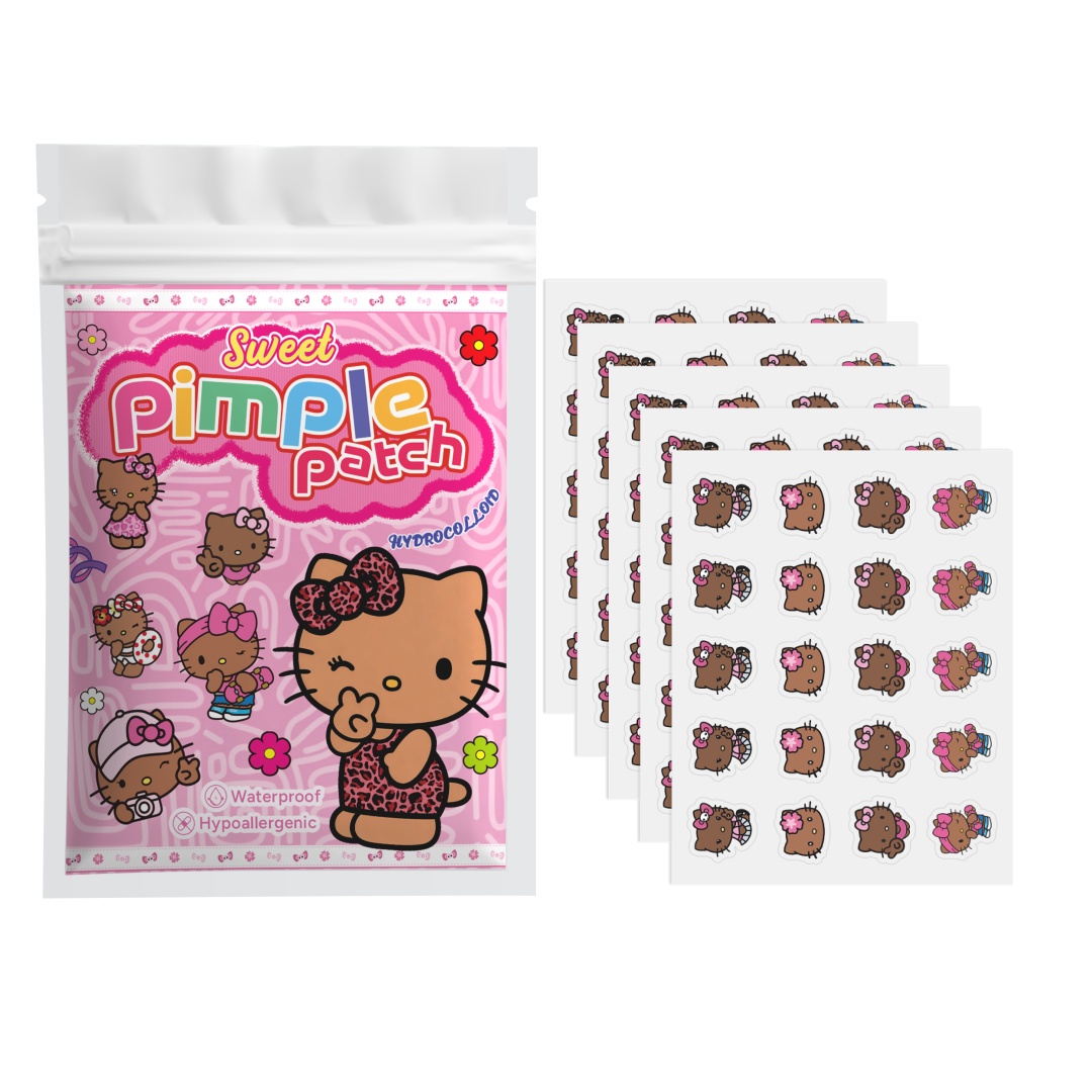 Hydrocolloid Pimple Patch - 100 STKS hello kitty acnepleisters, acnepleisters