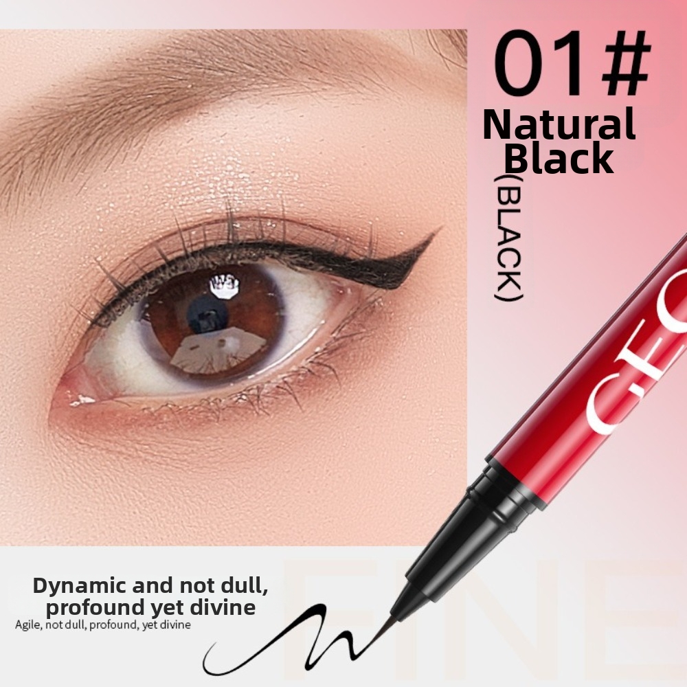Waterproof Liquid Eyeliner Pen - Duurzame, superslanke vloeibare eyeliner, sneldrogende, waterdichte