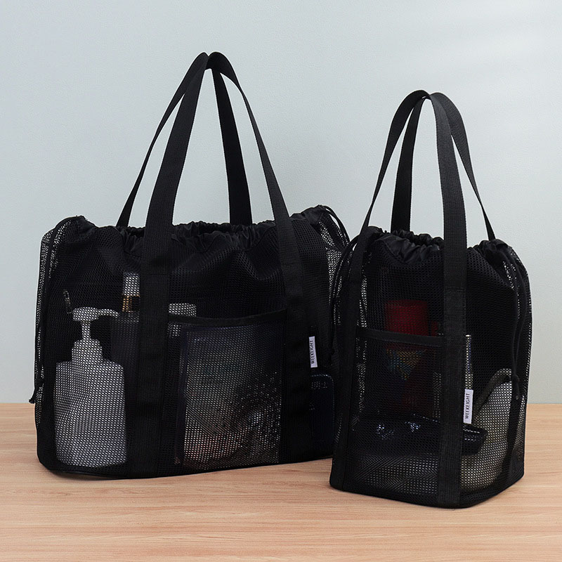 Makeup - Grote strandtas met afwatering, opbergruimte voor