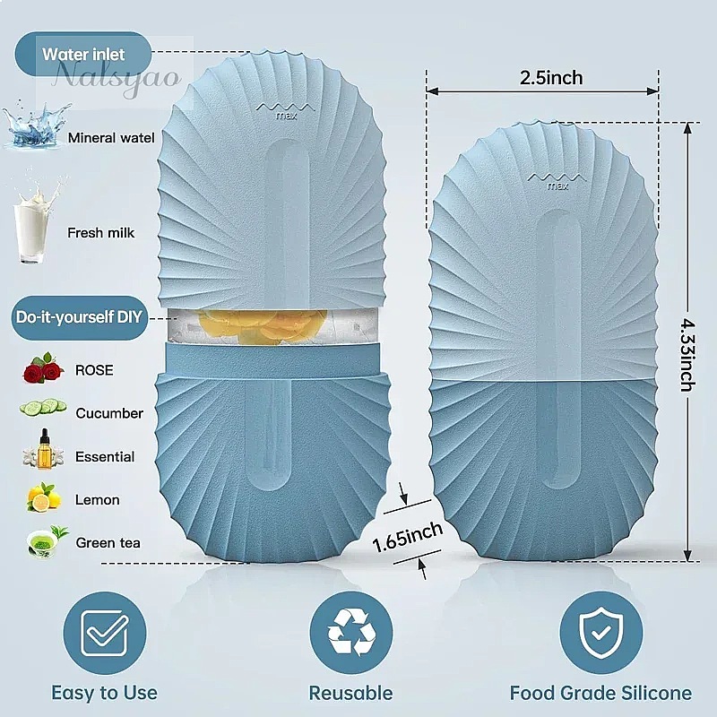 Ice Face Roller 1PCS Silicone  - Face Ice Roller Puffiness recensie en prijs