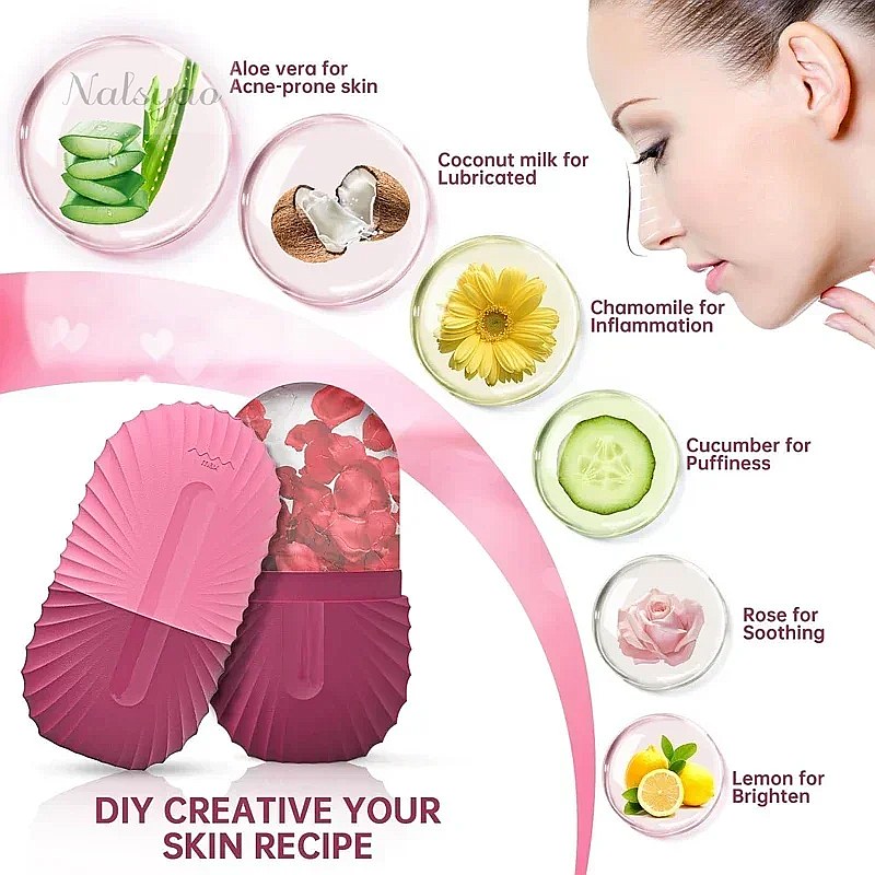 Ice Face Roller 1PCS Silicone  - Face Ice Roller Puffiness recensie en prijs