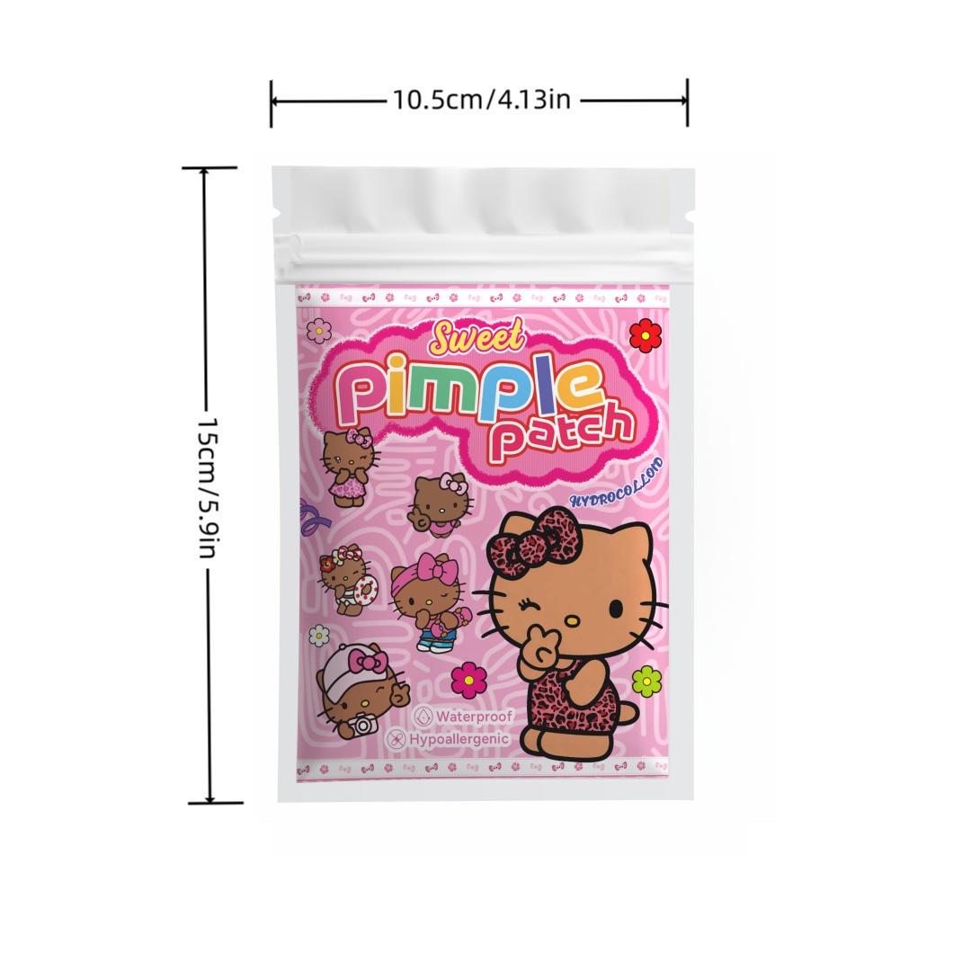 100 STKS hello kitty acnepleis - Hydrocolloid Pimple Patch recensie en prijs