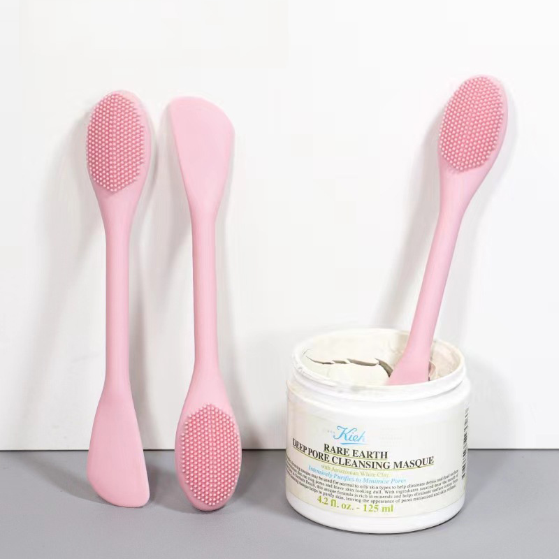 1PC dubbelkoppige siliconen ge - Silicone Face Scrubber Electric recensie en prijs