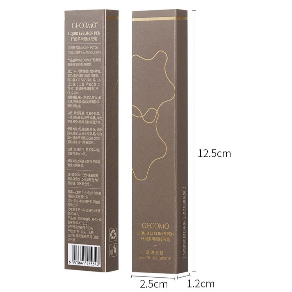 Duurzame, superslanke vloeibar - Waterproof Liquid Eyeliner Pen recensie en prijs