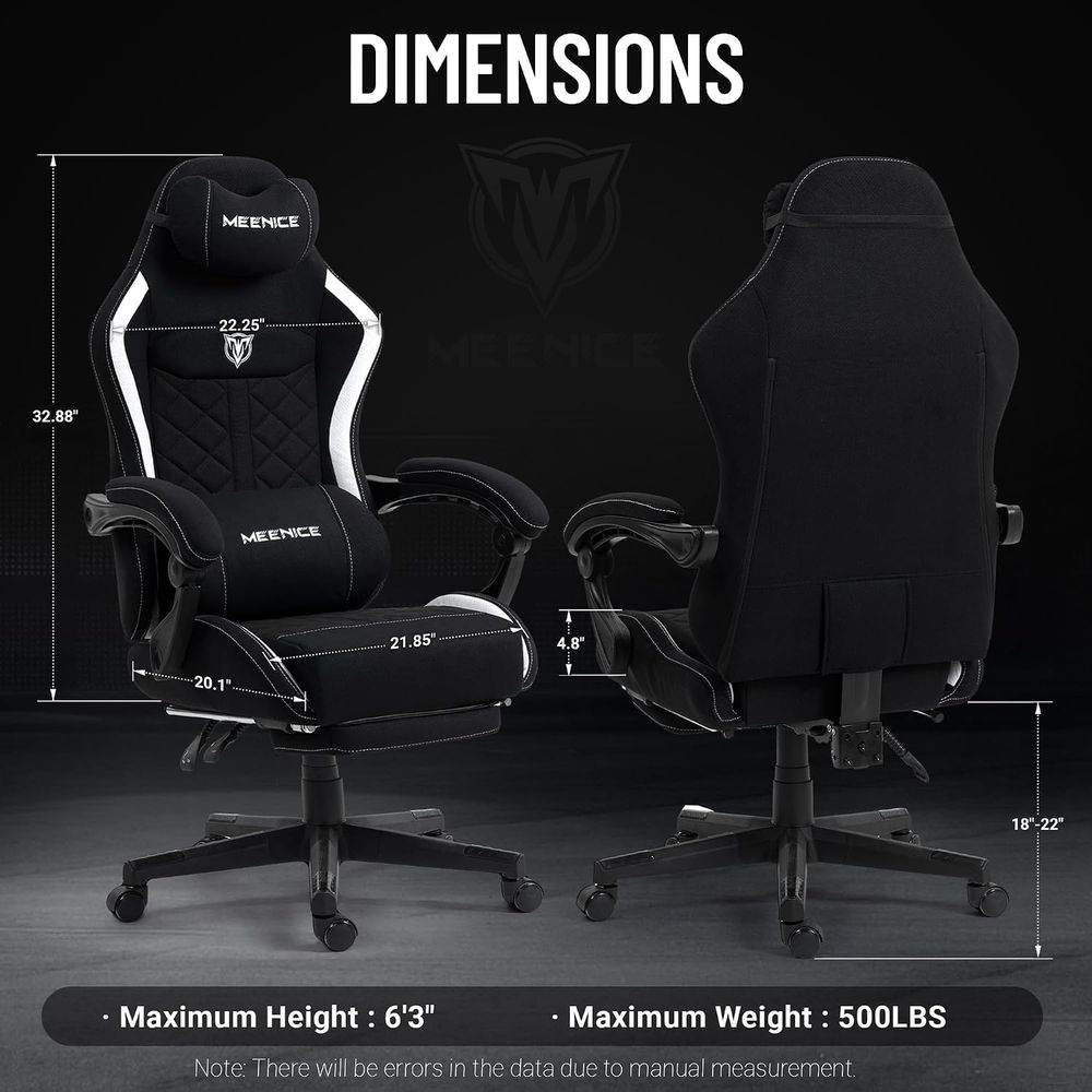 Grote en hoge gamingstoel van  - Massage recensie en prijs