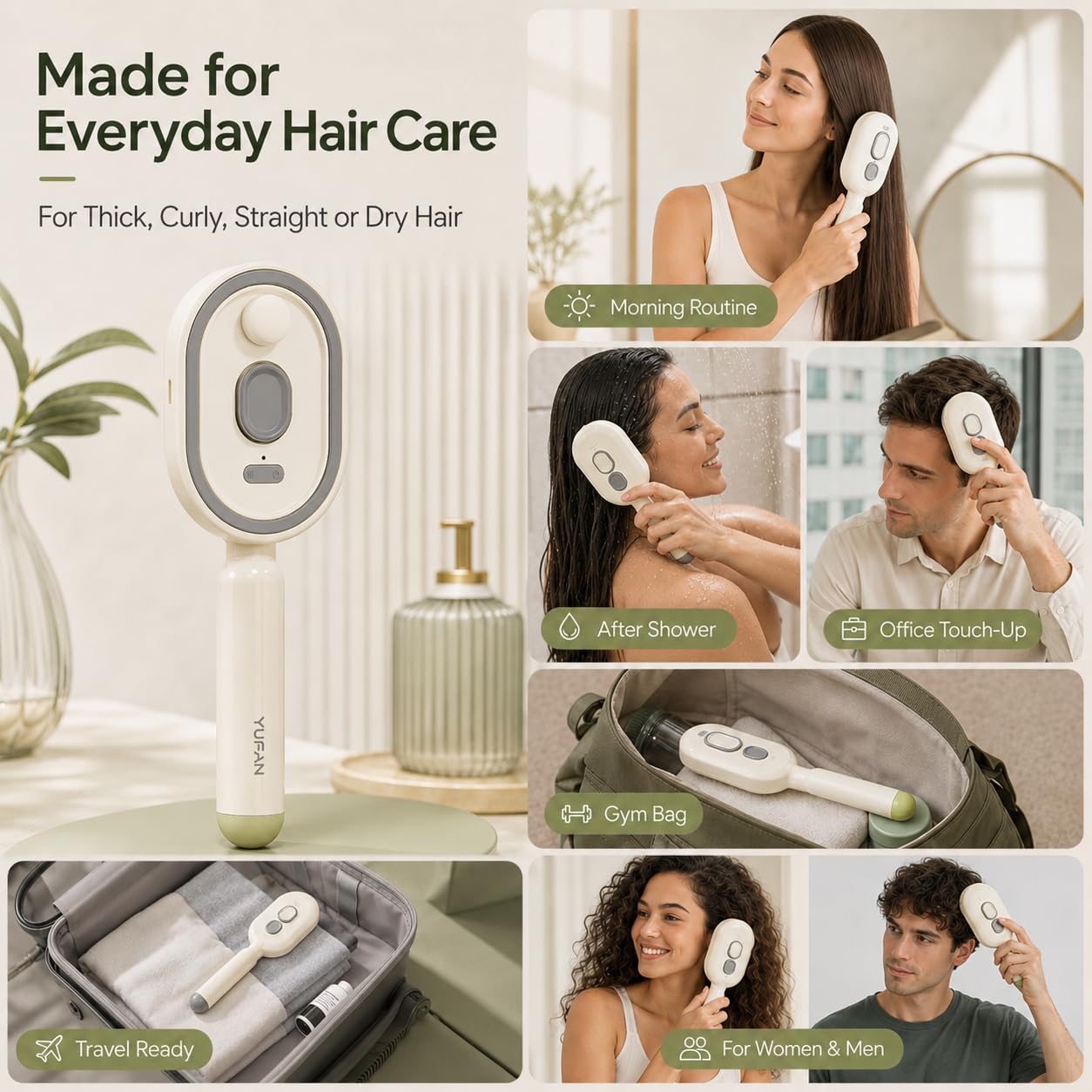Elektrische Spray Haar Massage - Massage recensie en prijs