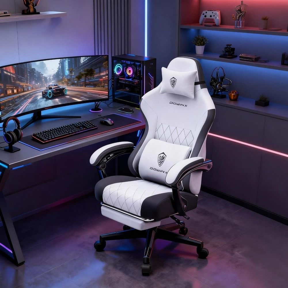 Gamingstoel met veerkussen, ma - Massage recensie en prijs