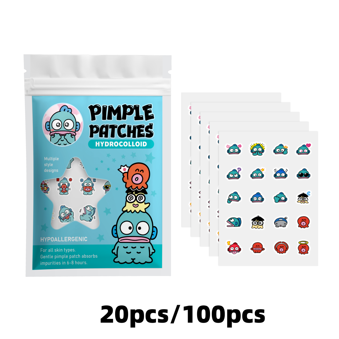 100/20 STUKS Schattige Clownvi - Hydrocolloid Pimple Patch recensie en prijs