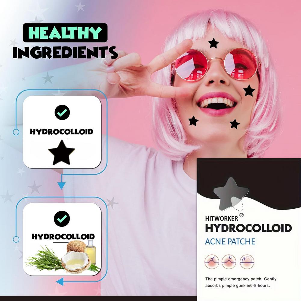 200/400 stuks Zwarte Ster Hydr - Hydrocolloid Pimple Patch recensie en prijs