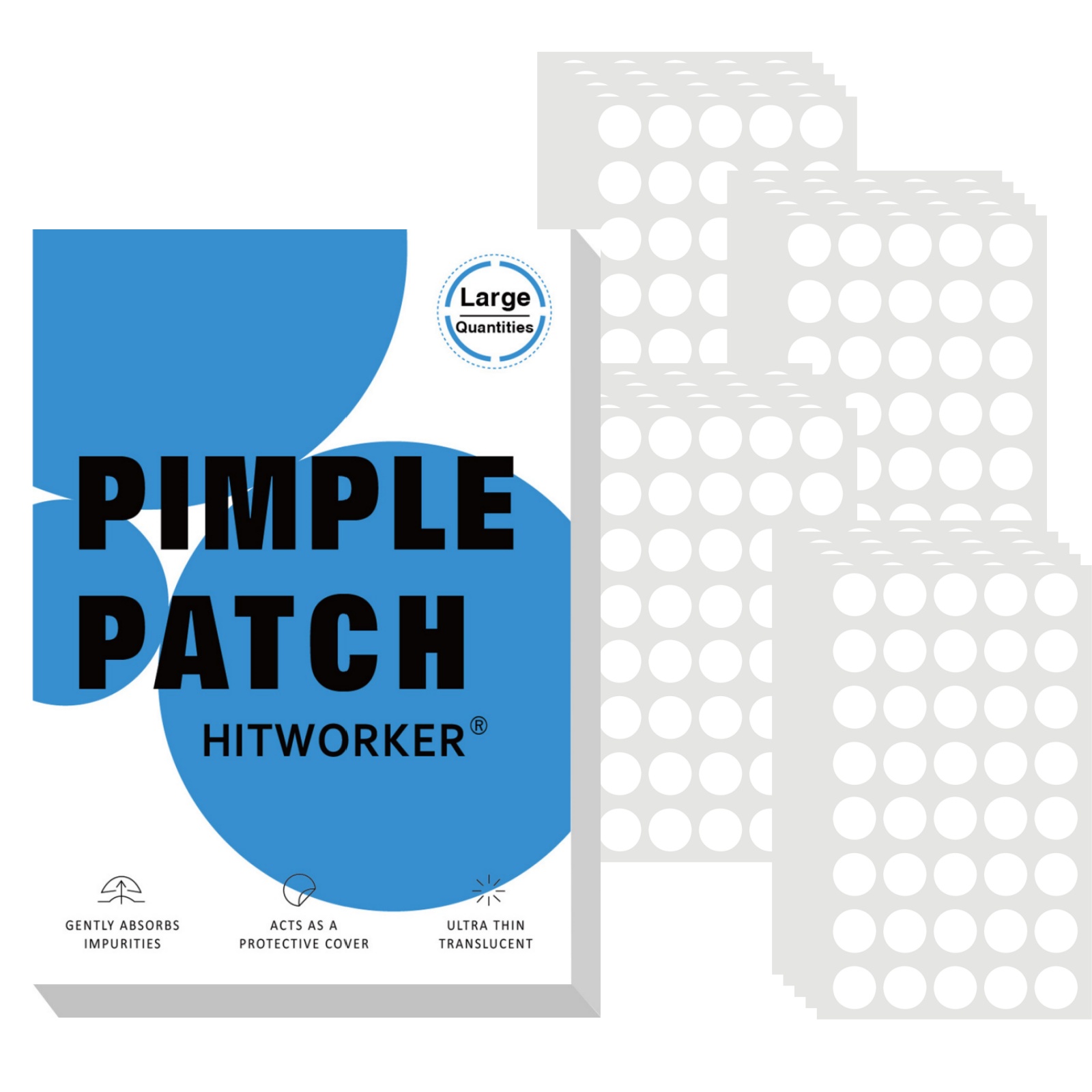 800 stuks Hydrocolloïde Acne P - Hydrocolloid Pimple Patch recensie en prijs