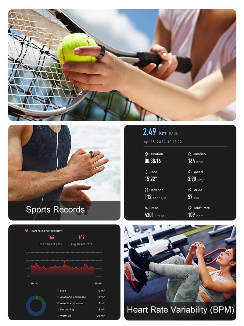 Nieuwe Smart Ring R09 Gezondhe - Health Monitors recensie en prijs