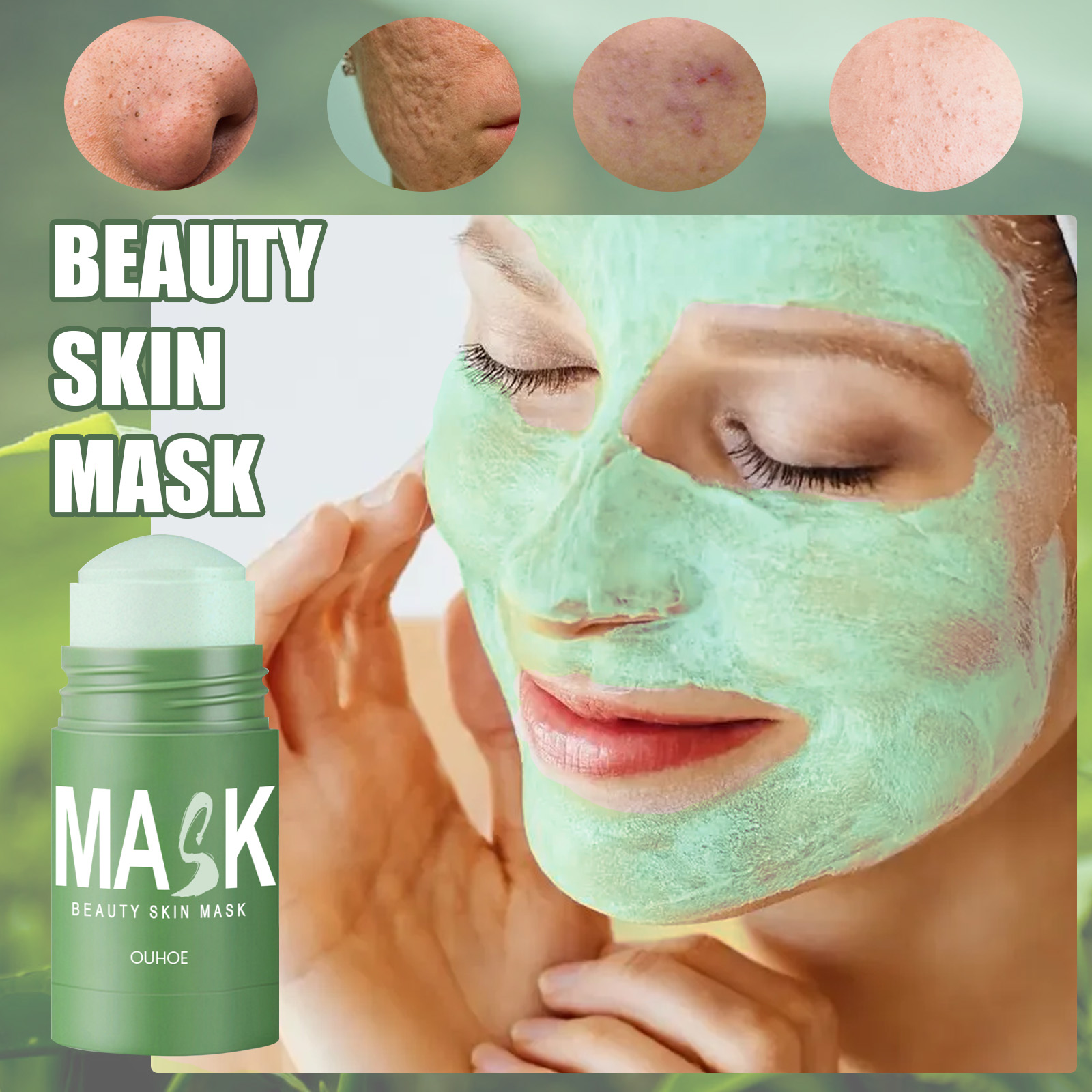 Groene Thee Solid Mask Stick - - Green Tea Cleansing Clay Mask recensie en prijs